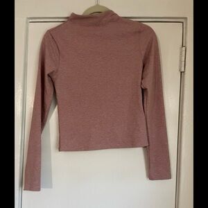 Express Blush Pink‎ long sleeve Top Size Small